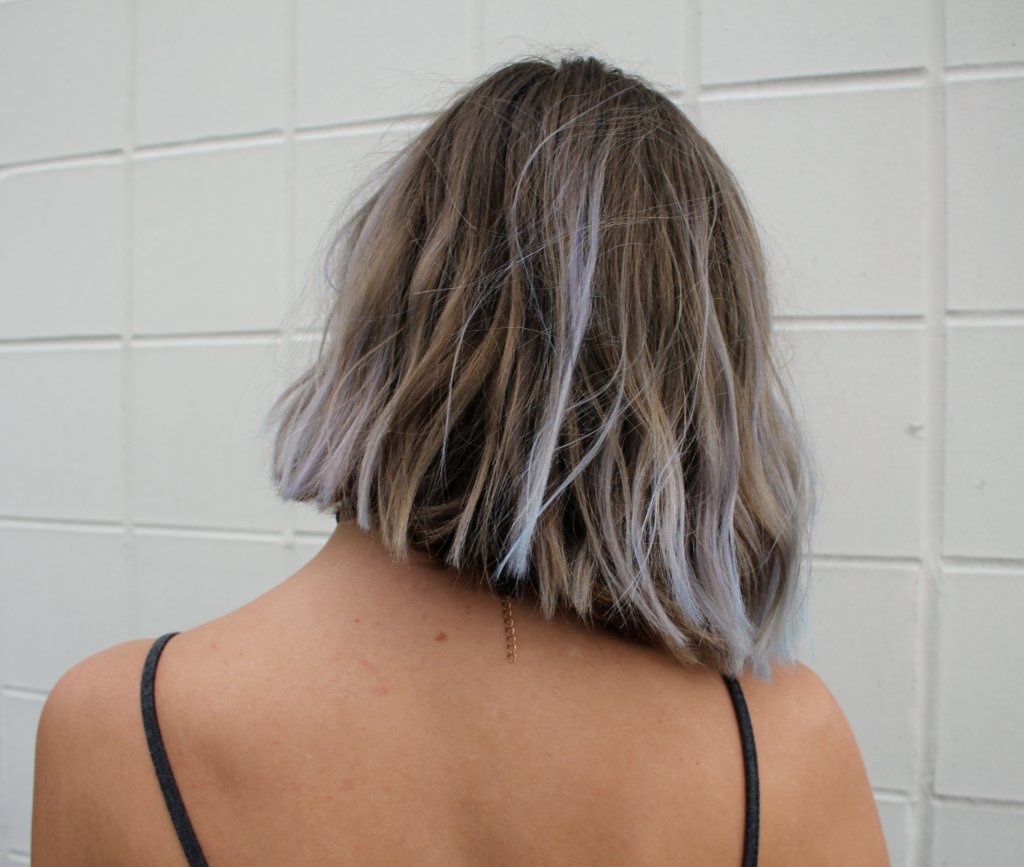 blue hair dye review