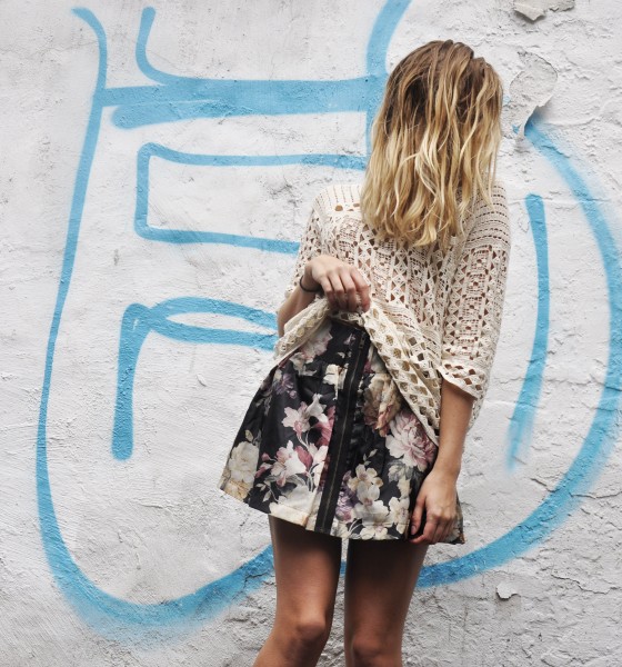 Graffiti Skyscrapers & Crochet Tops